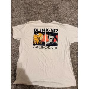 Blink 182 California Shirt White (XL)